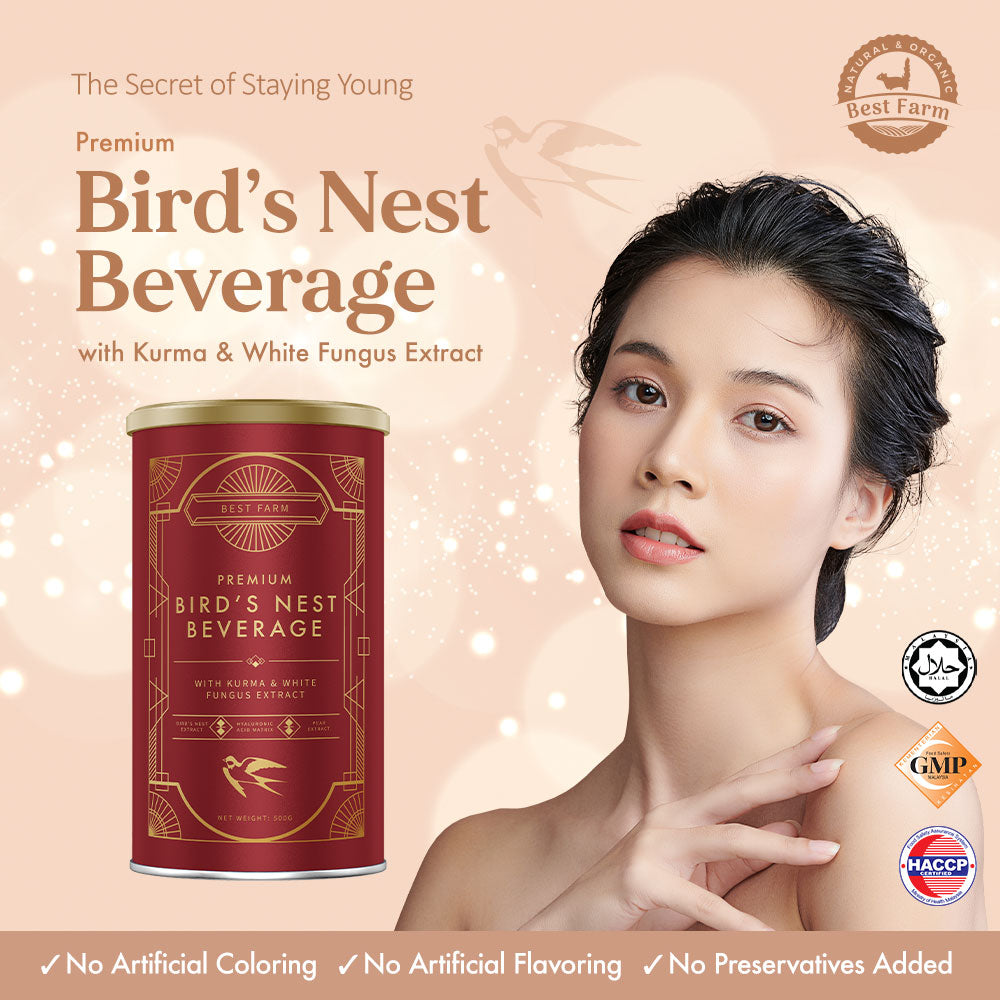 【HALAL】Nutrivo Best Farm Premium Bird's Nest Beauty Beverage (500g)