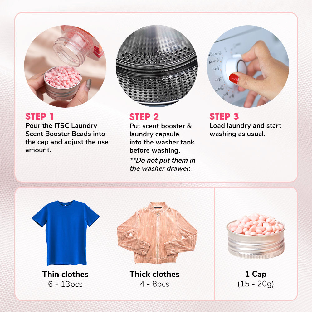 IT'S CLEAN Laundry Scent Booster Beads 200g