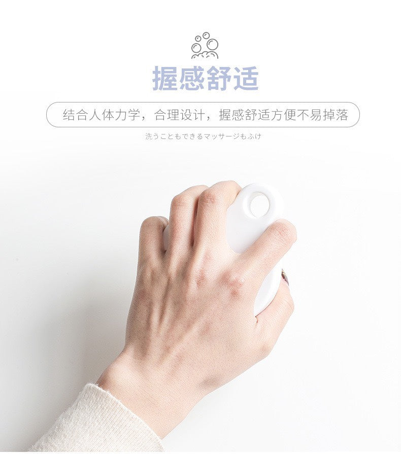 Japanese Hair Scalp Massage Care Shampoo Brush Deep Cleaning Silicone Hair brush Comb头部清洁头皮按摩刷