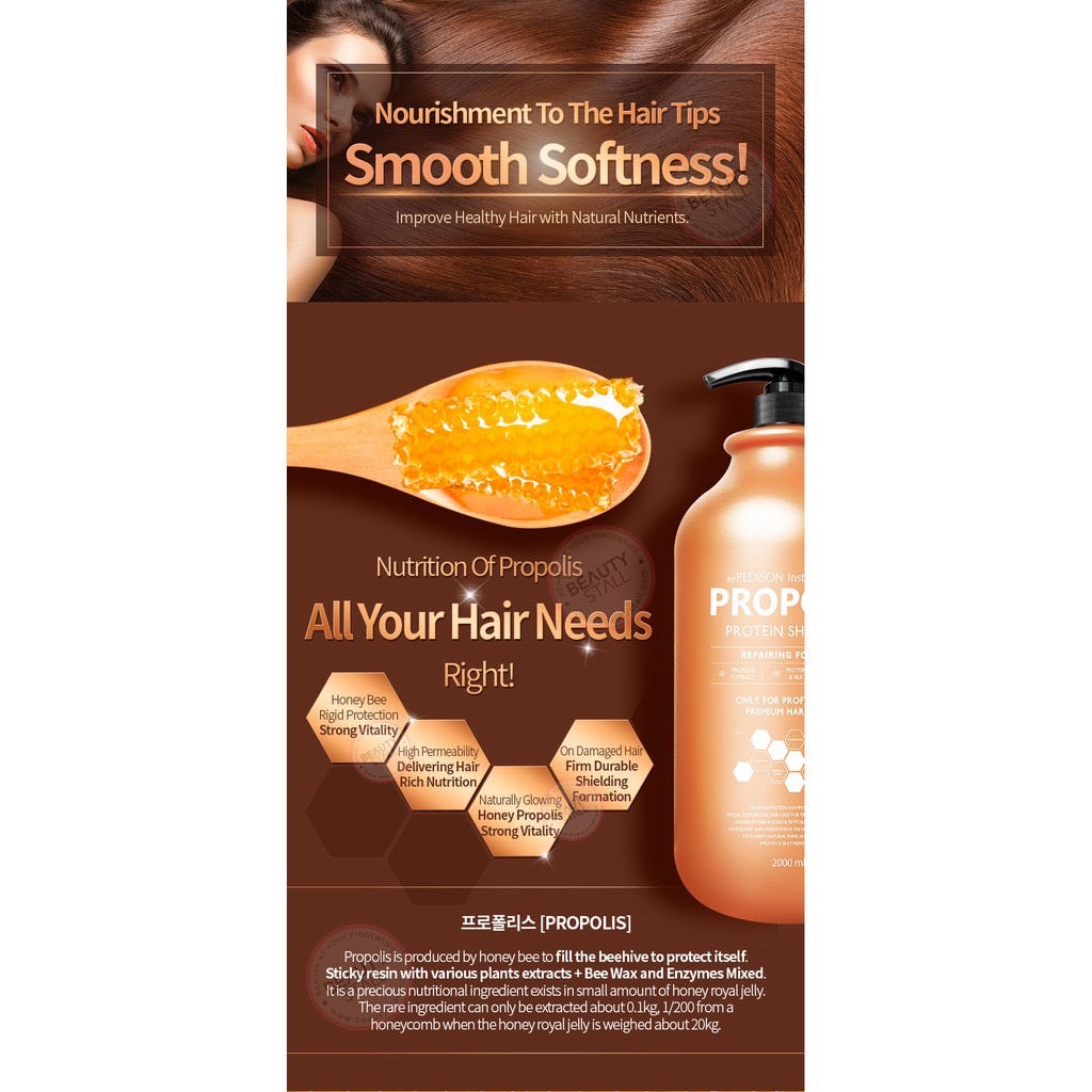 PEDISON Institut-beauté Protein Hair Shampoo /Treatment 2000ml - Propolis