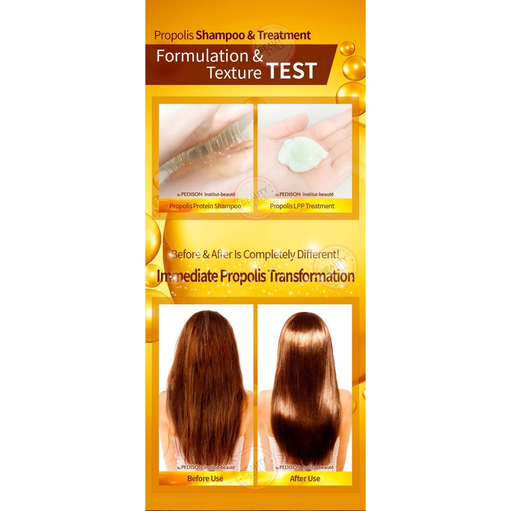 PEDISON Institut-beauté Protein Hair Shampoo /Treatment 2000ml - Propolis