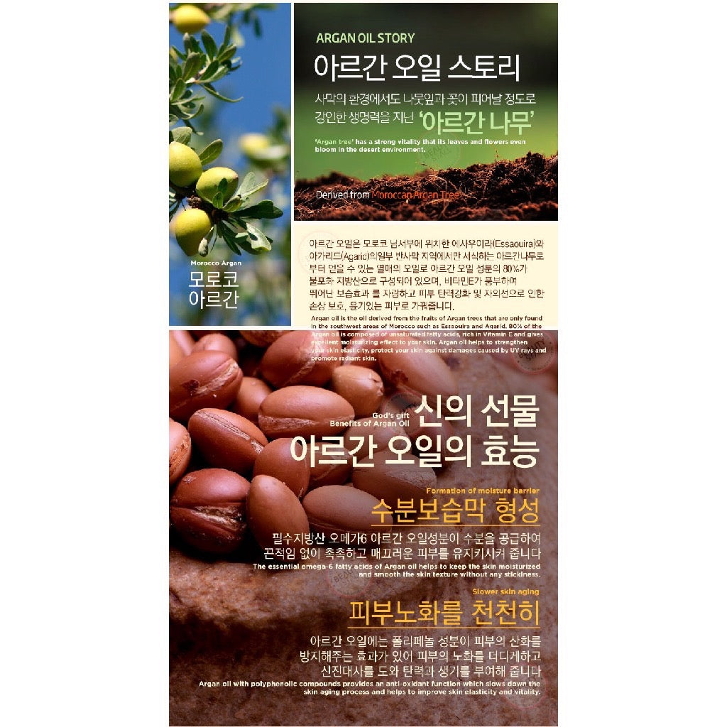 EVAS Char Char Argan Oil Body Lotion 1500ml