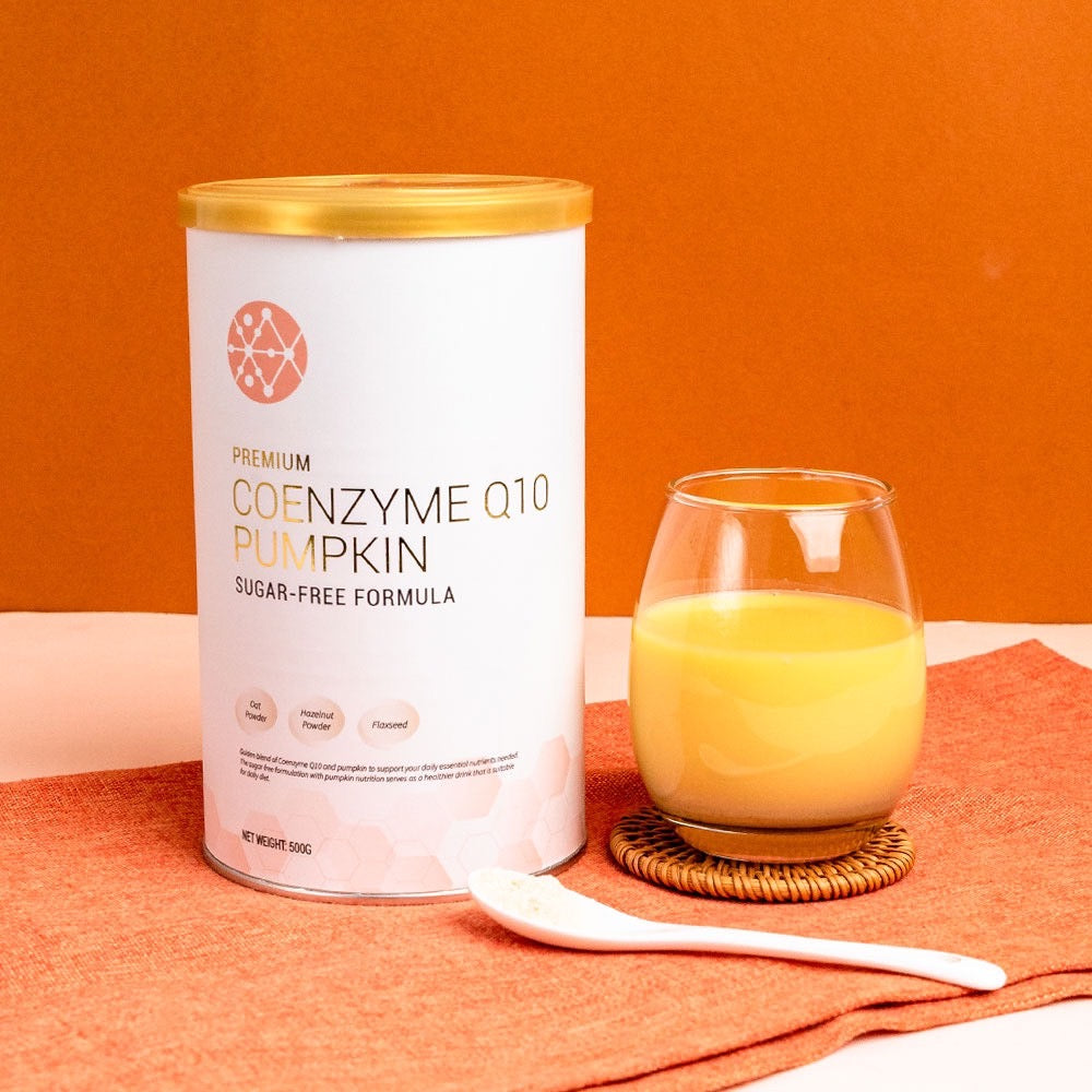 Nutrivo Best Farm Premium Coenzyme Q10 Pumpkin Sugar Free Formula 500g