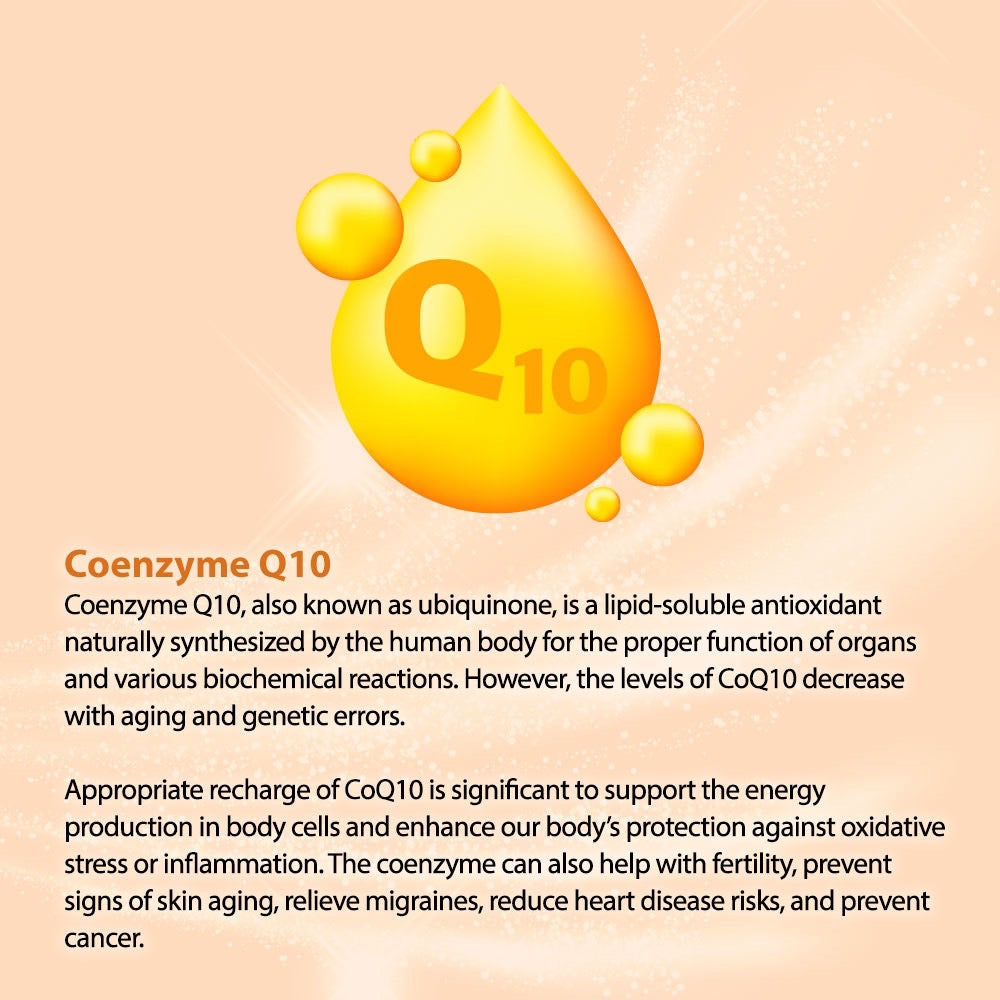 Nutrivo Best Farm Premium Coenzyme Q10 Pumpkin Sugar Free Formula 500g