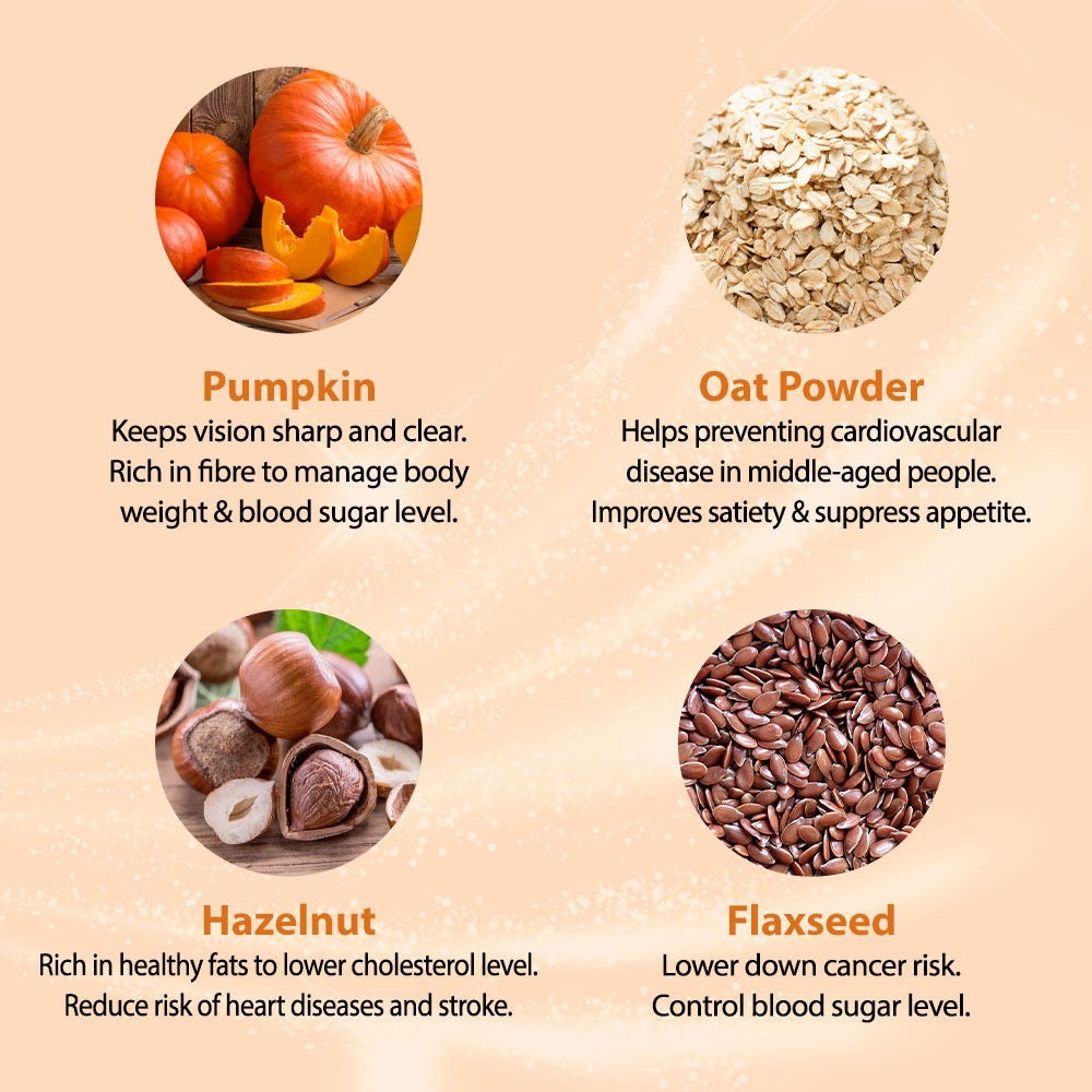 Nutrivo Best Farm Premium Coenzyme Q10 Pumpkin Sugar Free Formula 500g