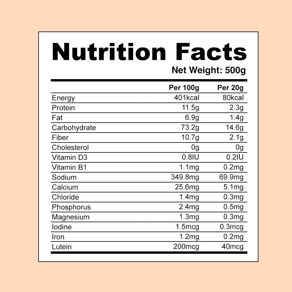 Nutrivo Best Farm Premium Coenzyme Q10 Pumpkin Sugar Free Formula 500g