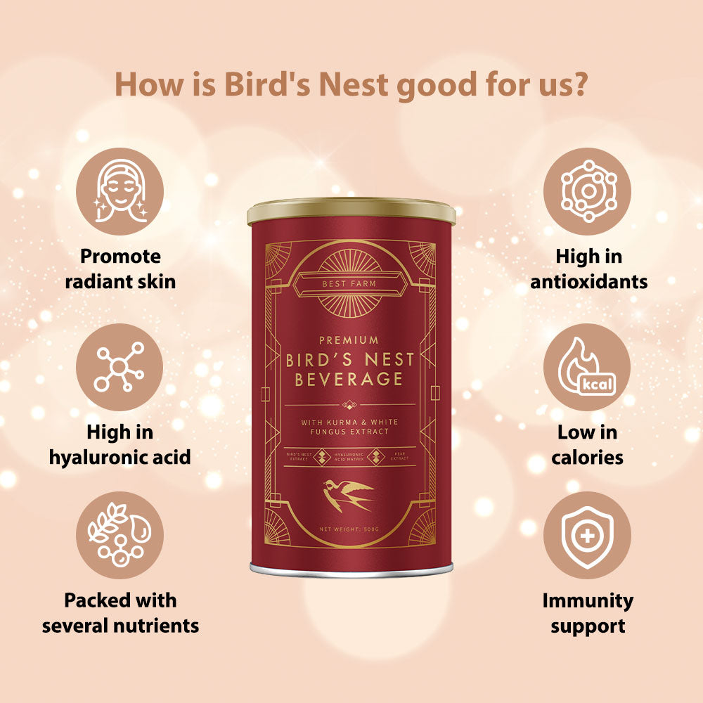 【HALAL】Nutrivo Best Farm Premium Bird's Nest Beauty Beverage (500g)