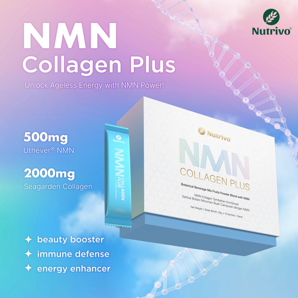 Nutrivo NMN Collagen Plus 20g x 15 Sachets